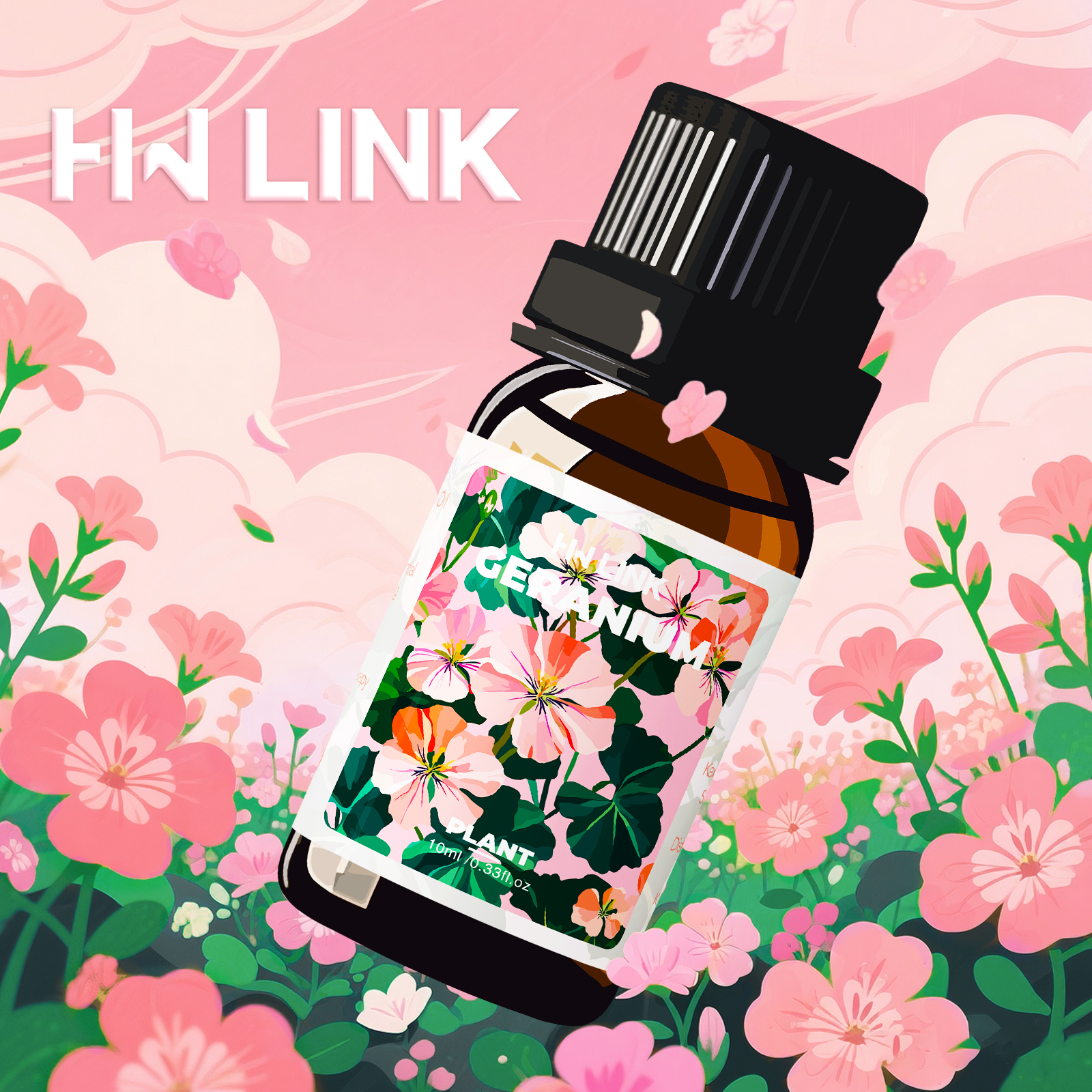 Candle Making Ingredients - Geranium Essential Oil 10ml 100% Pure
