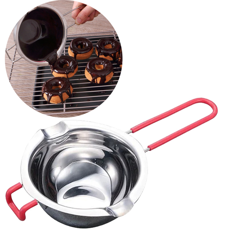Candle Making Ingredients - Stainless Steel Wax Melting Pot Long