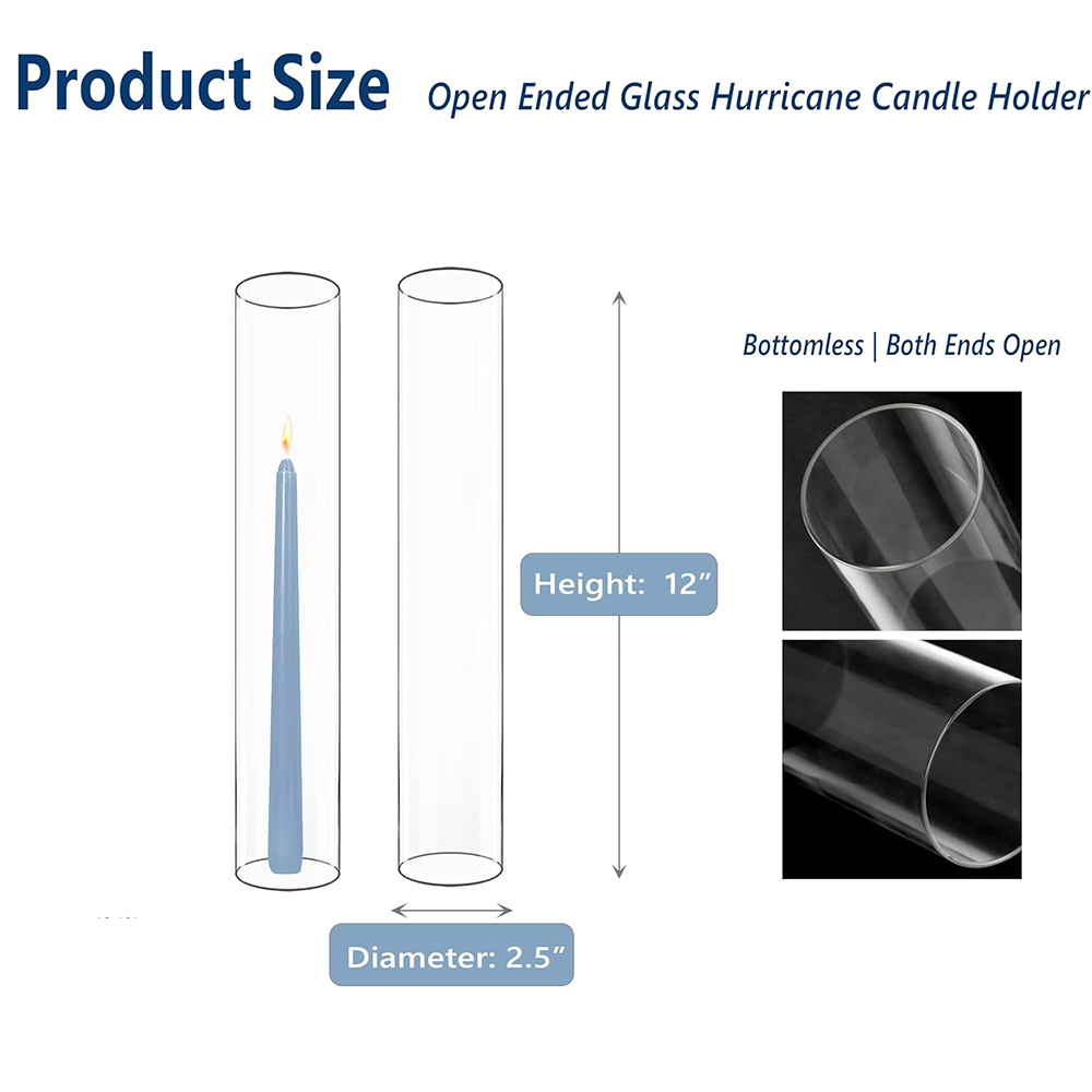 2/4/6Pcs/lot Wedding Glass Sle - Candle Making Glass recensione e prezzo