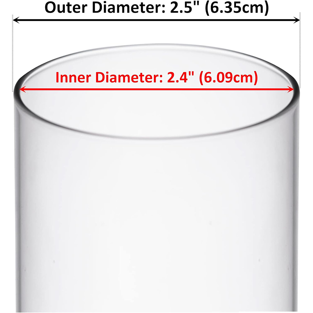 2/4/6Pcs/lot Wedding Glass Sle - Candle Making Glass recensione e prezzo