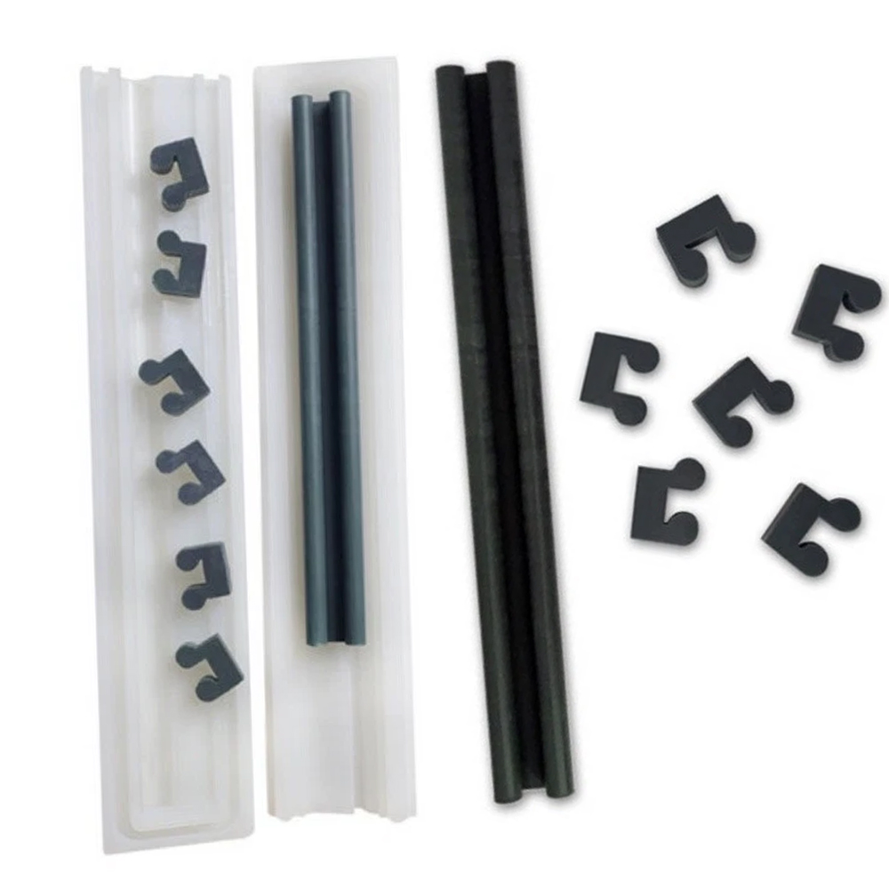 Guitar Violin Tube Soap Mold M - Candle Making Youtube recensione e prezzo
