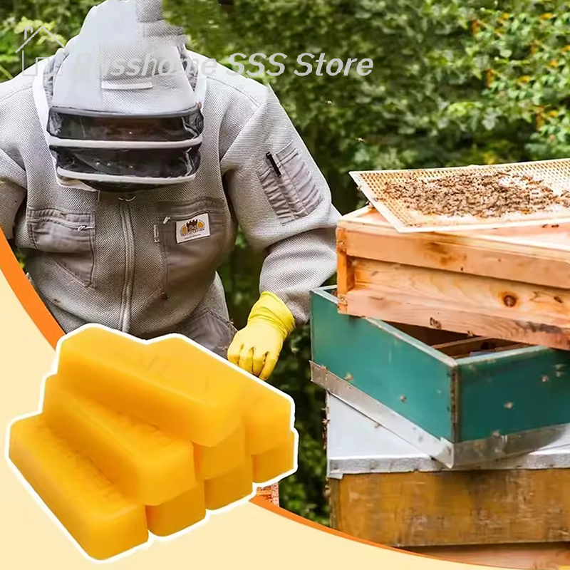 【S】4/8Pcs Pure Beeswax Blocks, - Candle Making Ingredients recensione e prezzo