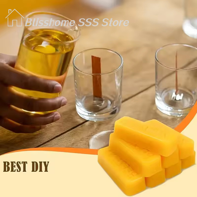 【S】4/8Pcs Pure Beeswax Blocks, - Candle Making Ingredients recensione e prezzo