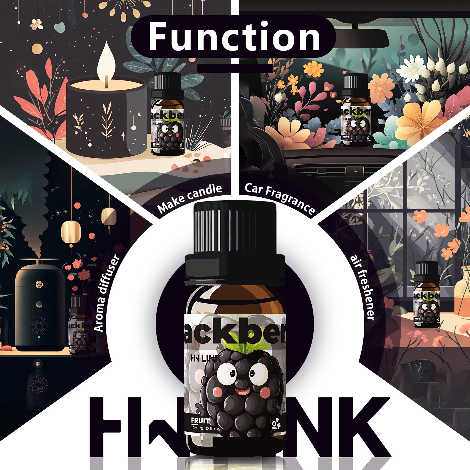 Blackberry Essential Oil  10ml - Candle Making Ingredients recensione e prezzo