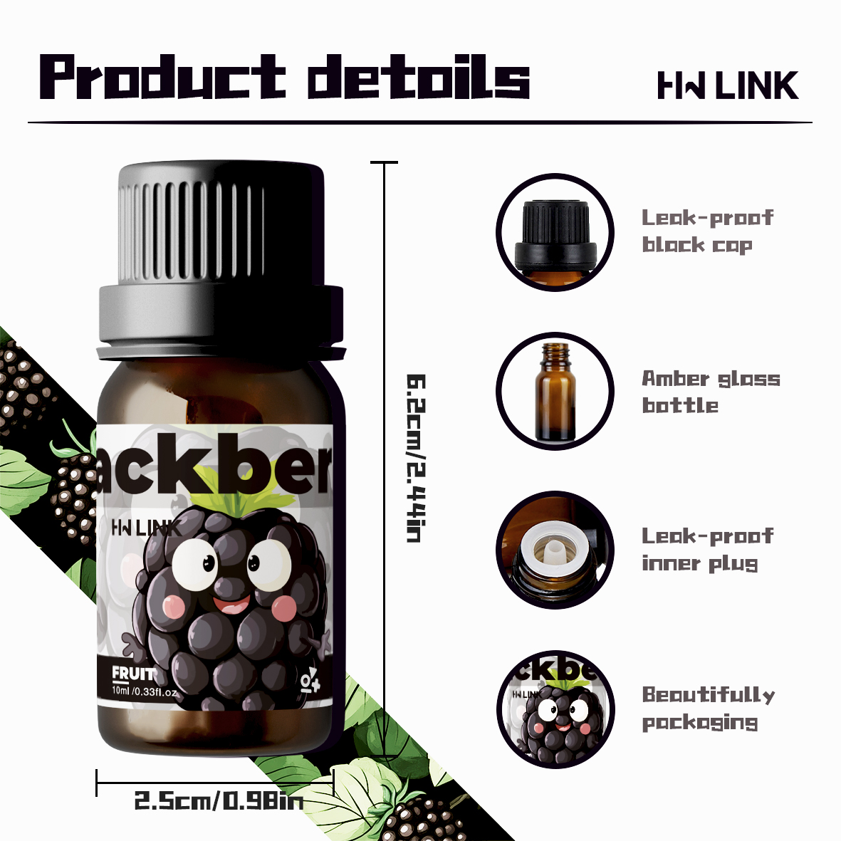 Blackberry Essential Oil  10ml - Candle Making Ingredients recensione e prezzo
