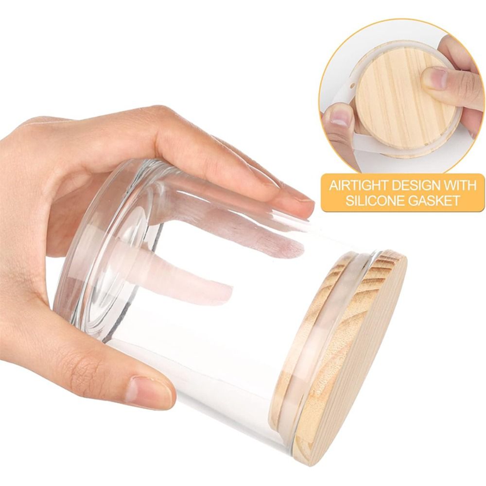 Clear Glass Candle Jars Transp - Candle Making Glass recensione e prezzo
