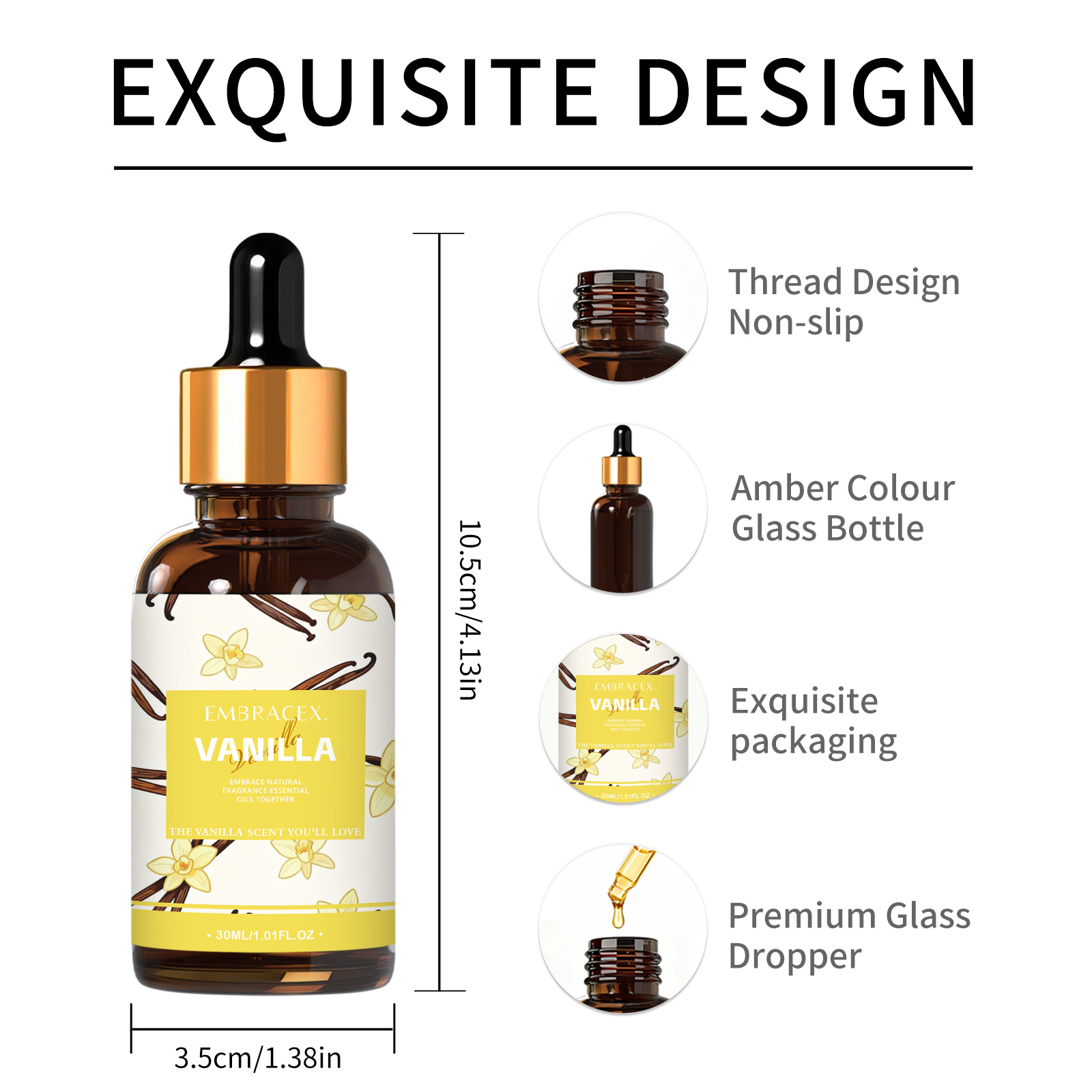 30ml Vanilla Essential Oil  Fo - Candle Making Ingredients recensione e prezzo