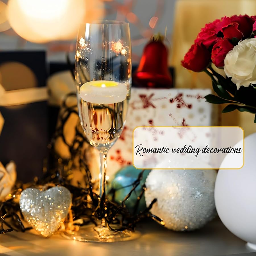 3 Inch Floating Candle Plastic - Candle Making Glass recensione e prezzo