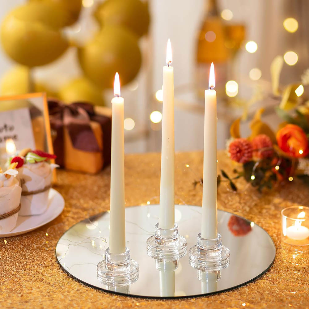 Candlestick Holders Clear Shor - Candle Making Glass recensione e prezzo