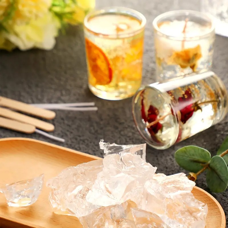 Transparent Crystal Wax, Jelly - Candle Making Ingredients recensione e prezzo