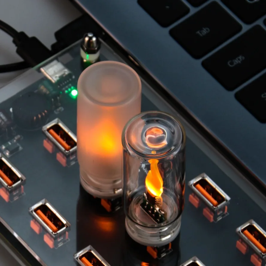USB Flame Flickering LED Frost - Candle Making Glass recensione e prezzo