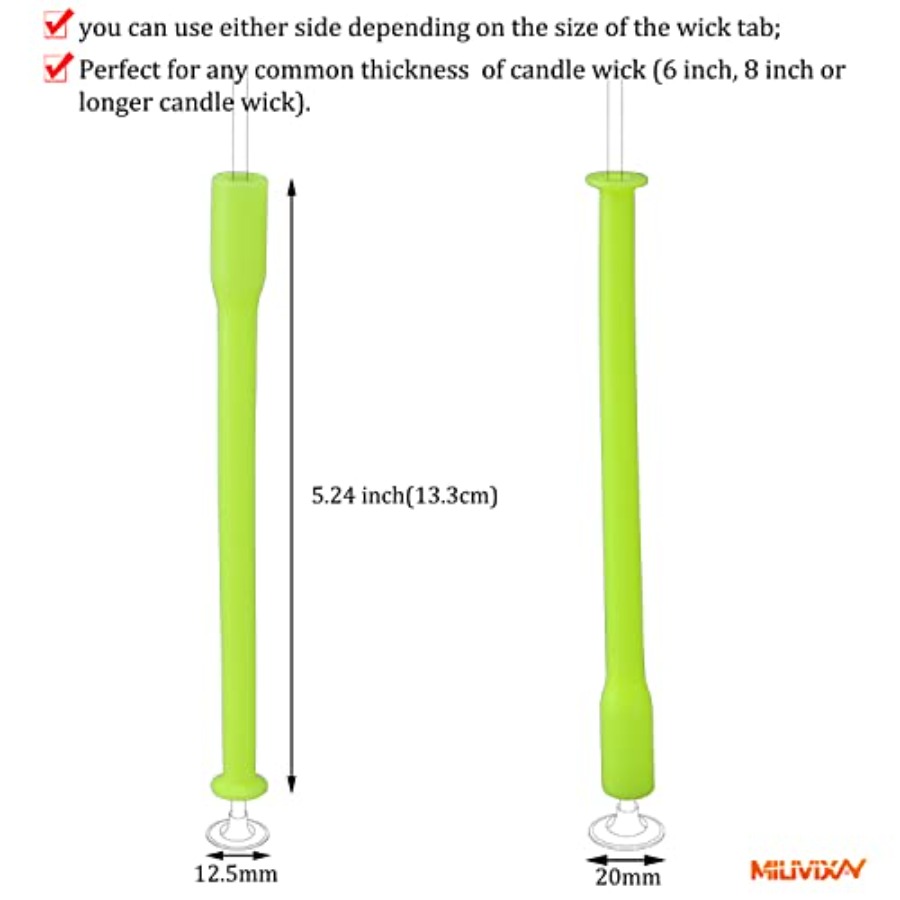 12pcs Candle Wick Placing Tube - Candle Making Youtube recensione e prezzo