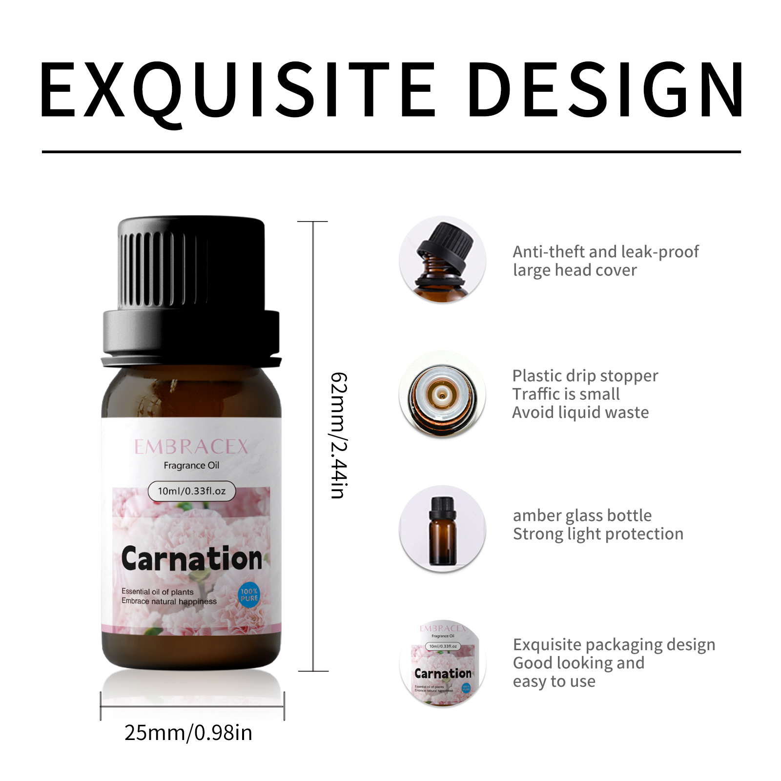10ml Carnation Essential Oil F - Candle Making Ingredients recensione e prezzo