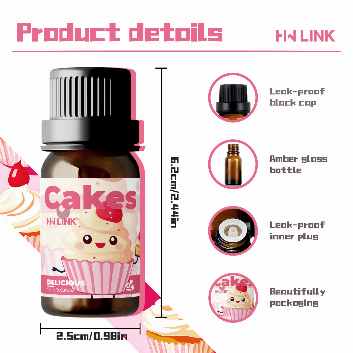 10ml Cakes Essential Oils  Can - Candle Making Ingredients recensione e prezzo