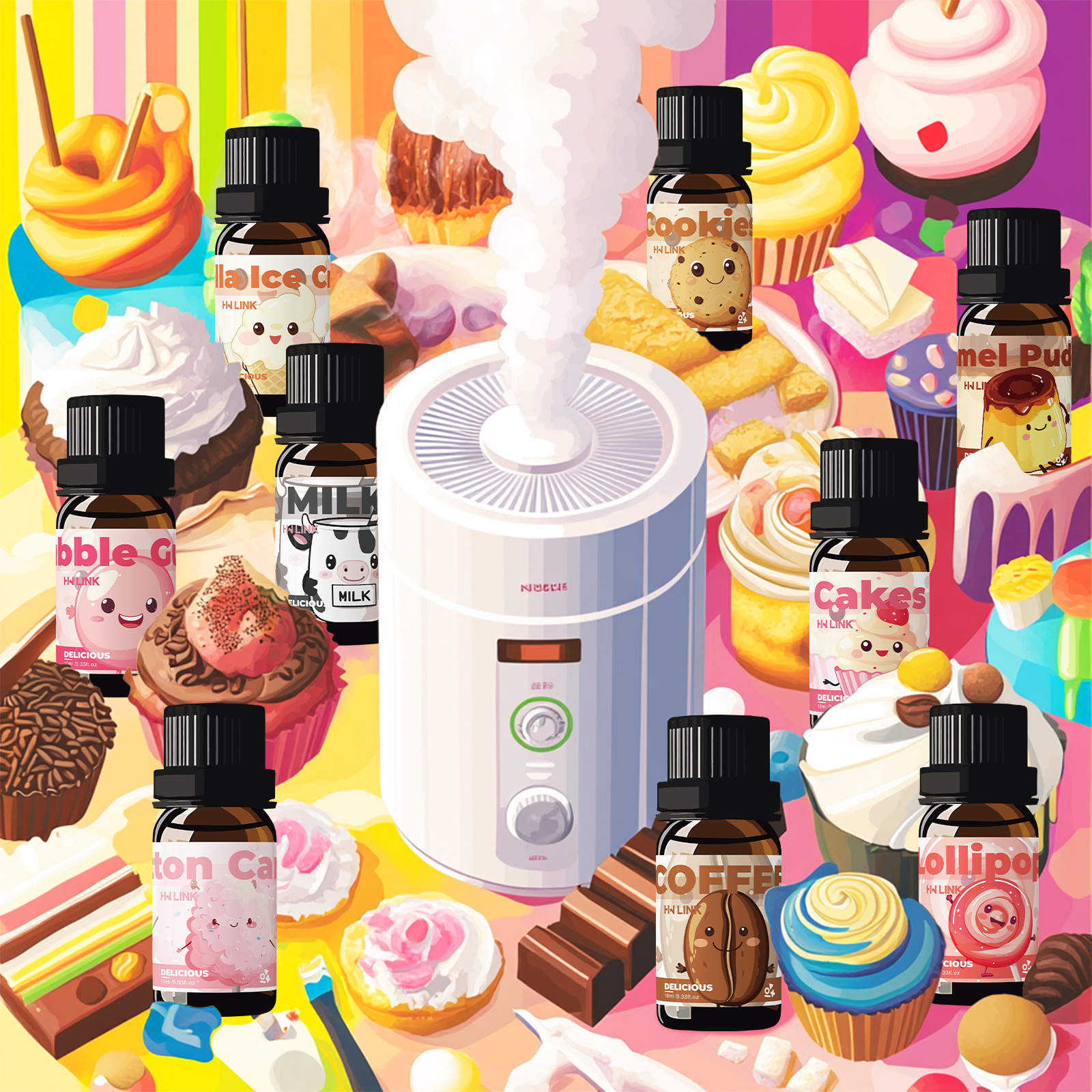 10ml Cakes Essential Oils  Can - Candle Making Ingredients recensione e prezzo