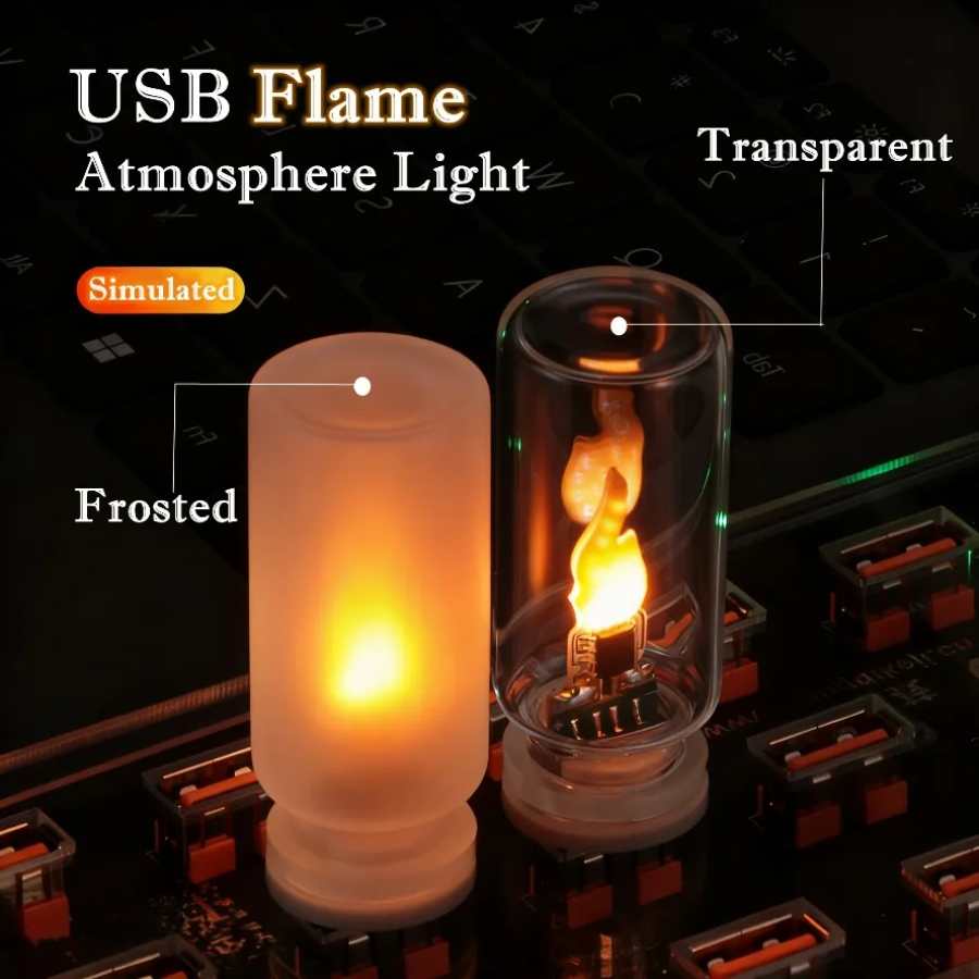 USB Flame Flickering LED Frost - Candle Making Glass recensione e prezzo