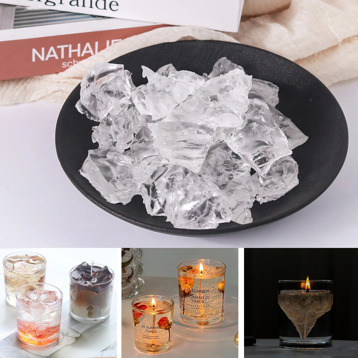 100G 7Colors Jelly Wax DIY Han - Candle Making Ingredients recensione e prezzo