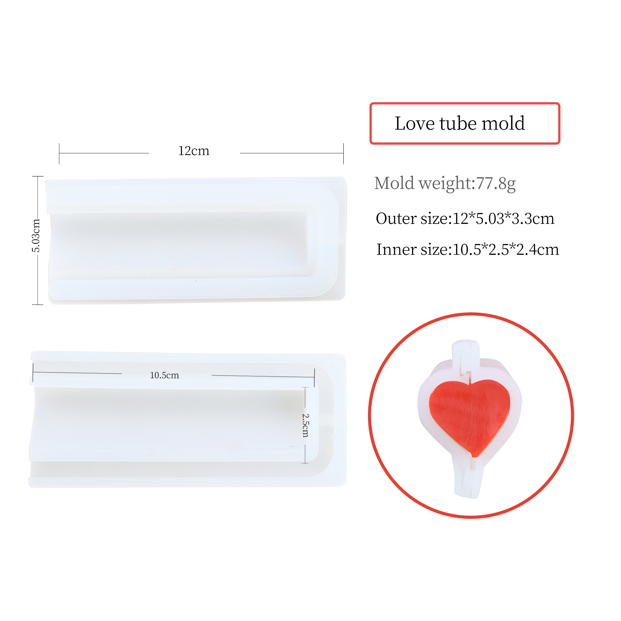 Mini 4.72 Inch Silicone Tube M - Candle Making Youtube recensione e prezzo