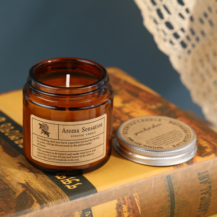 1pc Brown Glass Cup Aromathera - Candle Making Glass recensione e prezzo