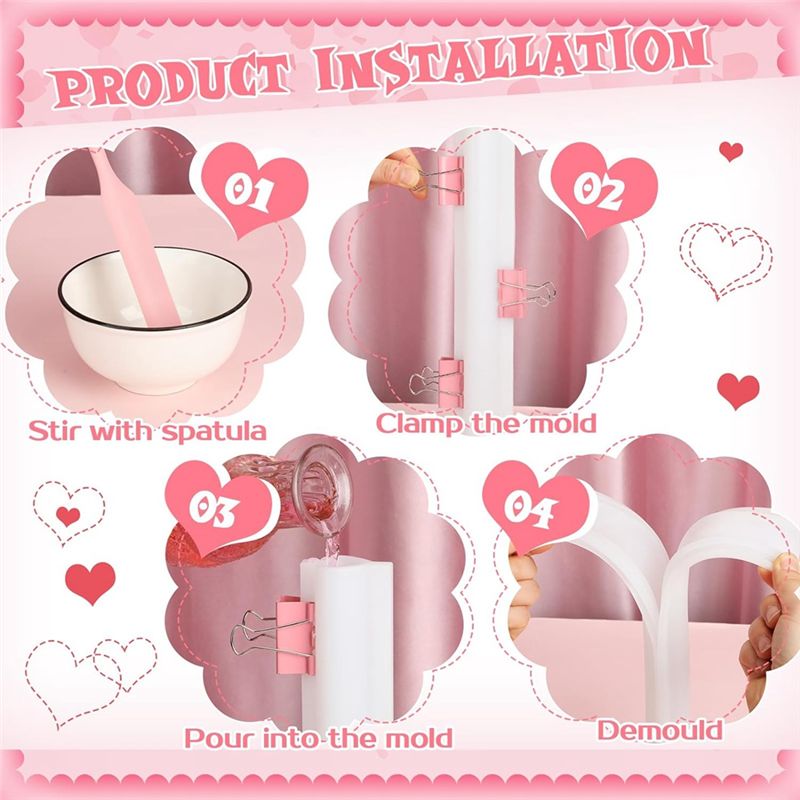 Lightweight 6 PCS Long Tube Si - Candle Making Youtube recensione e prezzo